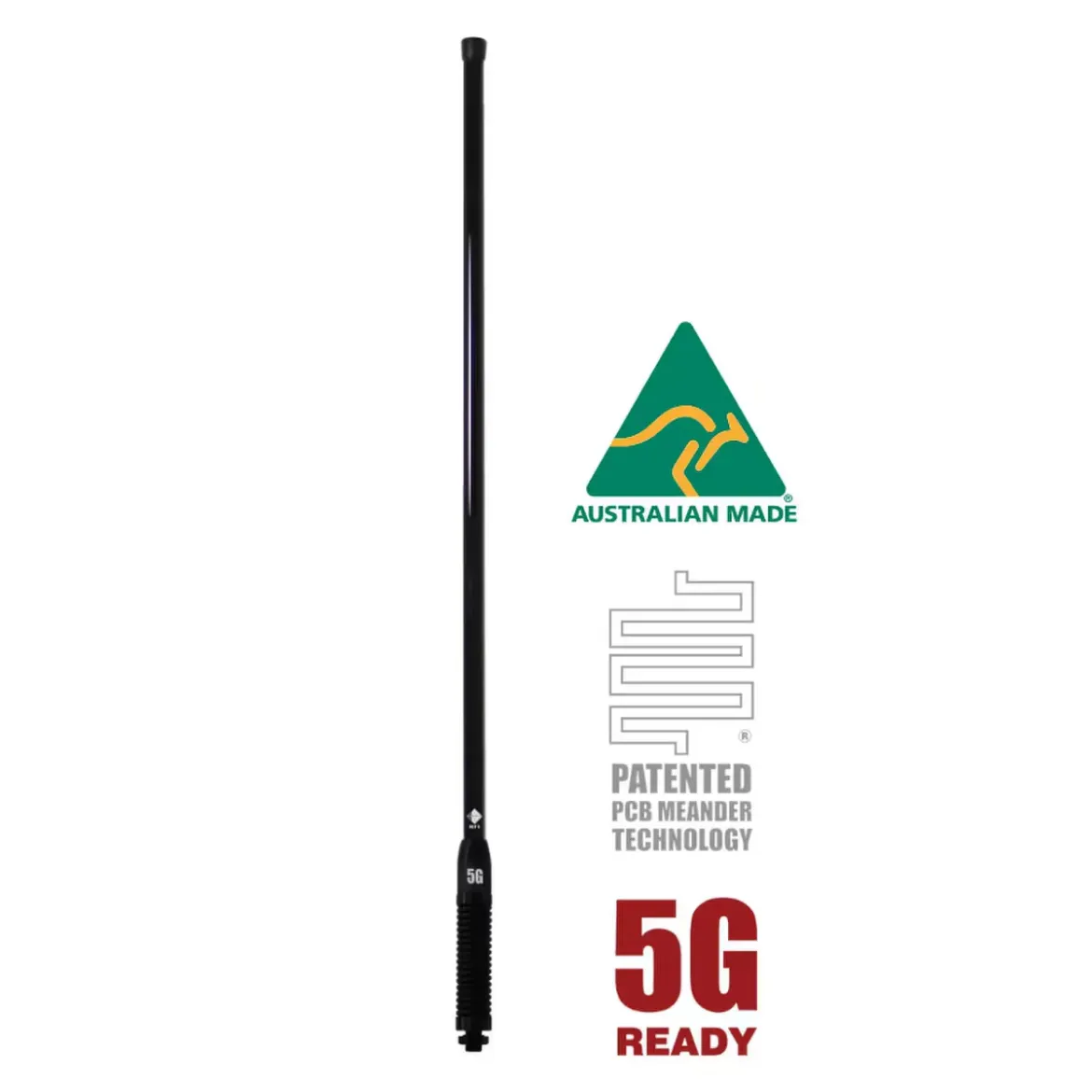 Picture of RFI 5G LTE 6.58dBi Collinear Antenna (698-3800 MHz) Black