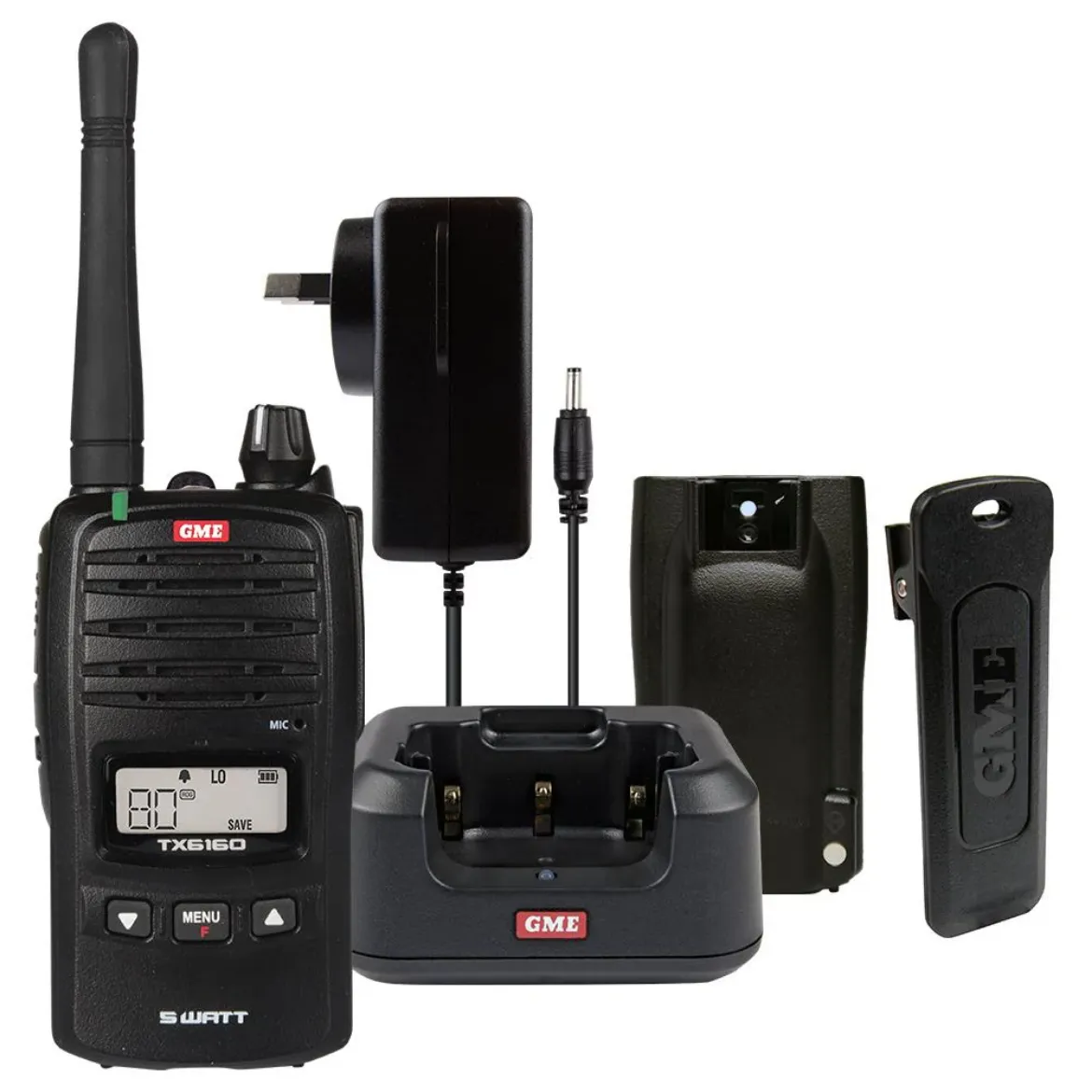 Picture of GME 5/1 Watt IP67 UHF CB Handheld Radio