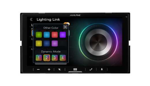 Picture of Alpine 7” Display / Lighting Link / Apple CarPlay / Android Auto / FLAC / MP3 / WMA / AAC / Bluetooth