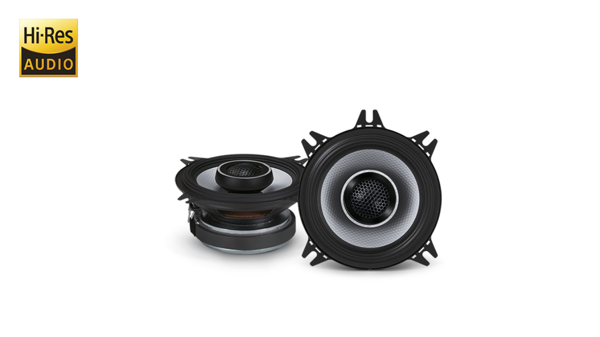 Picture of Alpine S-Series 4 Inch 2-Way Hi-Res Audio Coaxial Speaker System