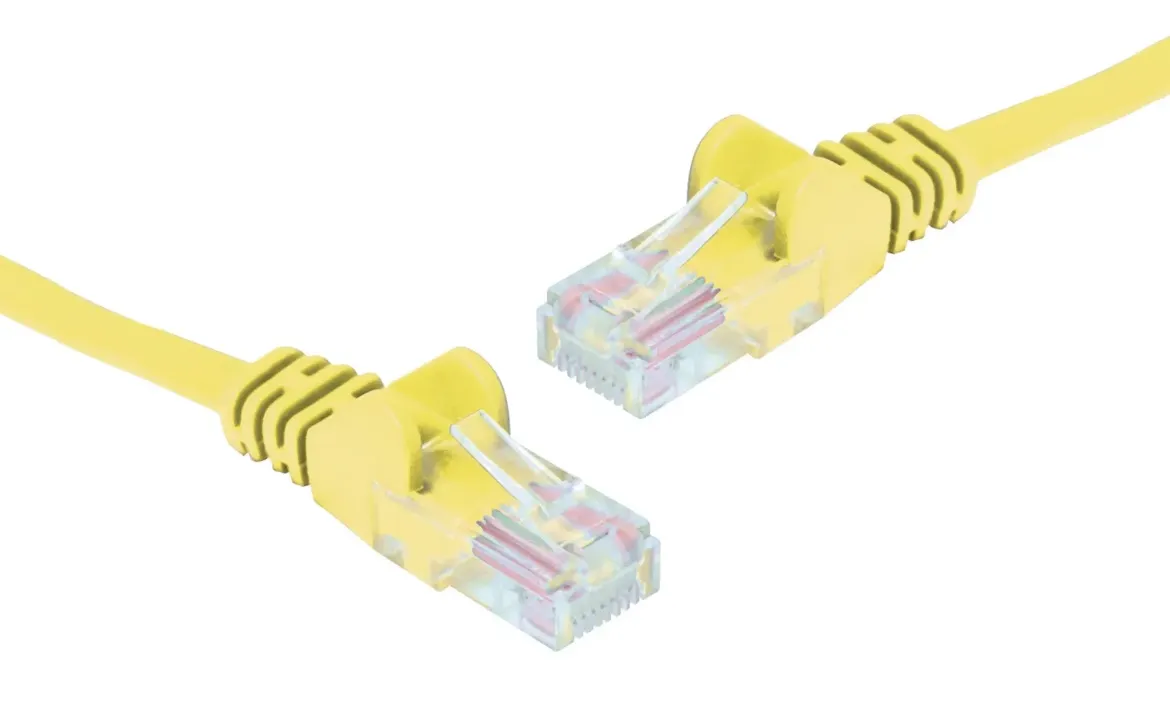 Picture of Yellow 5m Cat6 UTP Ethernet Patch Cable