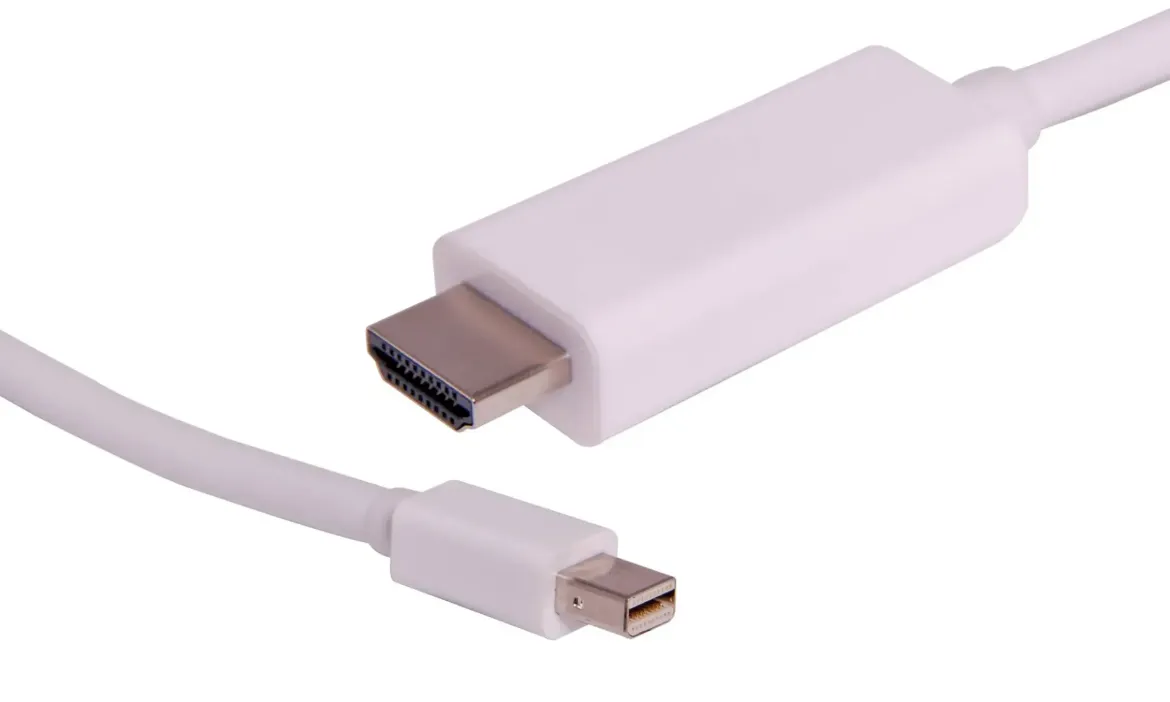 Picture of Dynalink 1.8m Mini Display Port Plug to HDMI Plug Lead