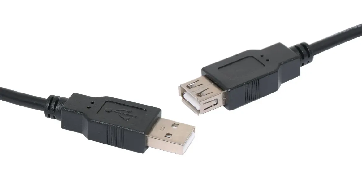 Picture of Dynalink 5m USB A Female to USB A Male Black