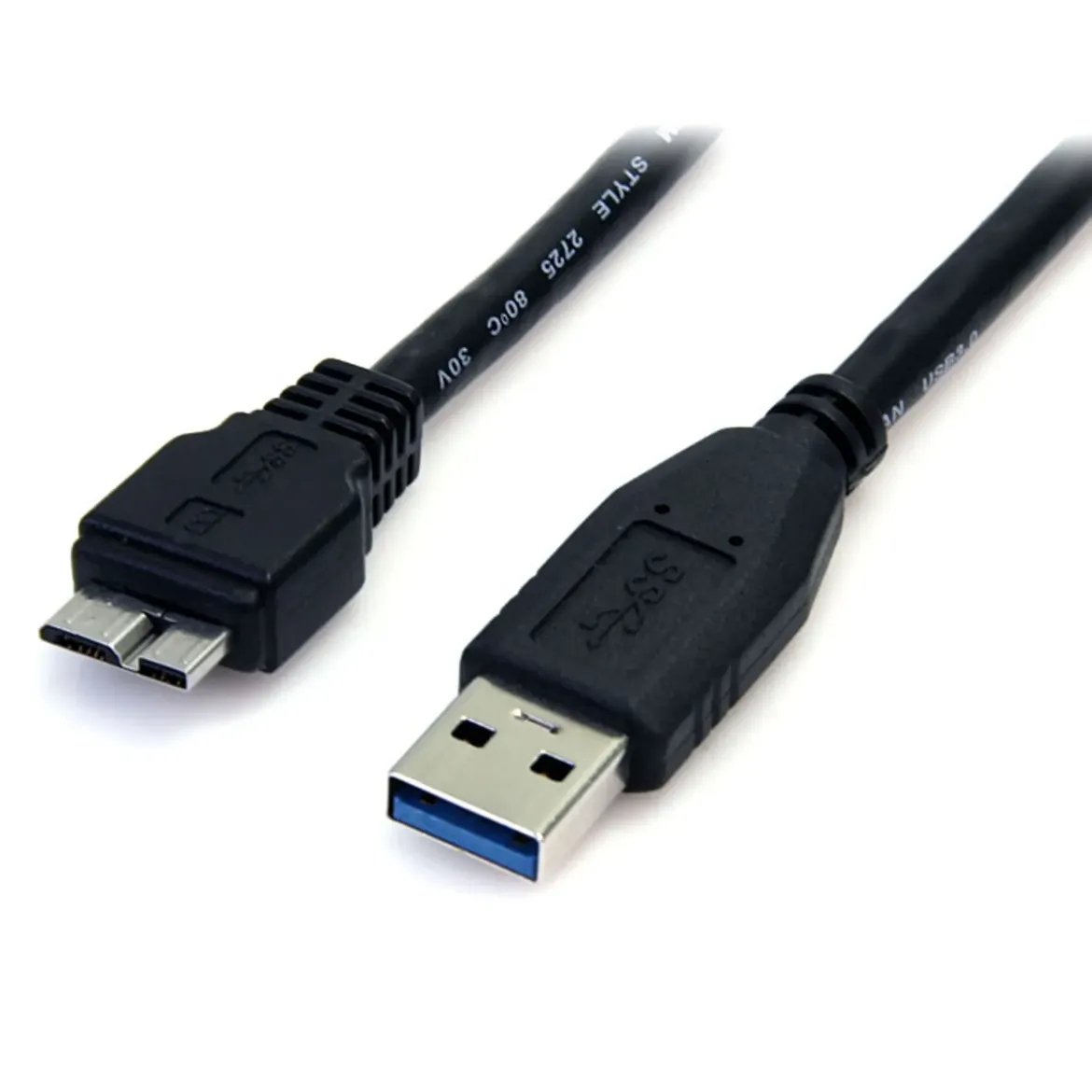 Picture of Startech SuperSpeed Micro USB-B 3.0 to USB-A (Black, 0.5M)