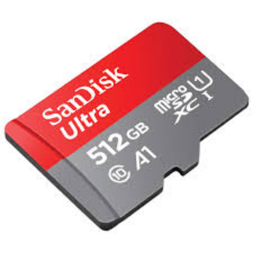 Picture of SanDisk 512GB Ultra MicroSDXC Memory Card