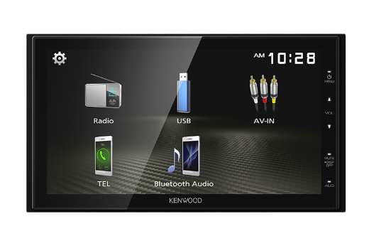 Picture of Kenwood 2-DIN Mechless AV Receiver with Bluetooth