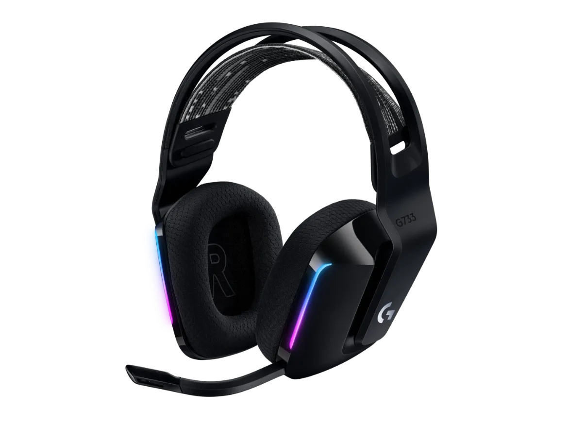 Picture of Logitech G733 Lightspeed Wireless RGB Gaming Headset Black