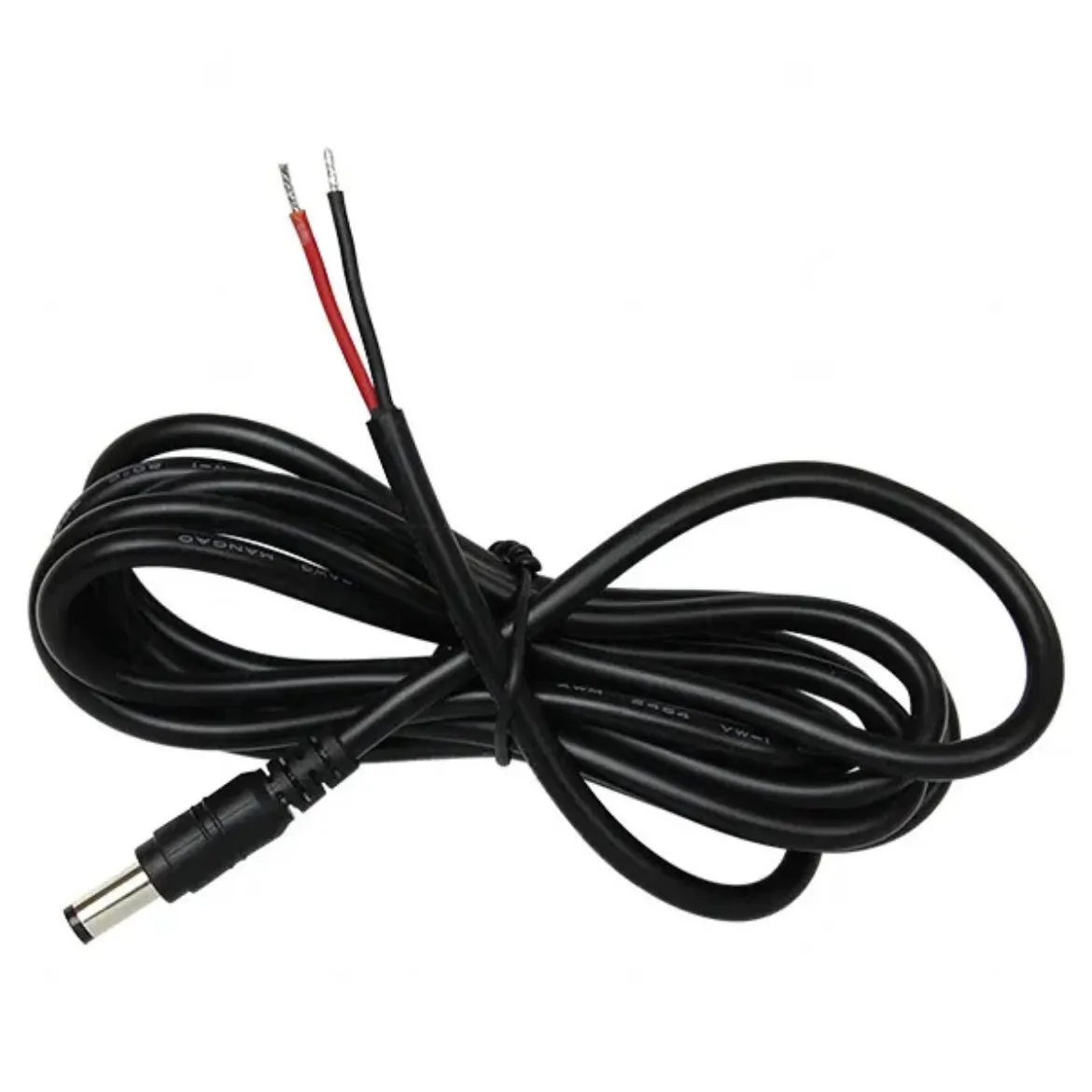 Picture of 2.5mm ID DC Plug Straight, 1.8M Lead