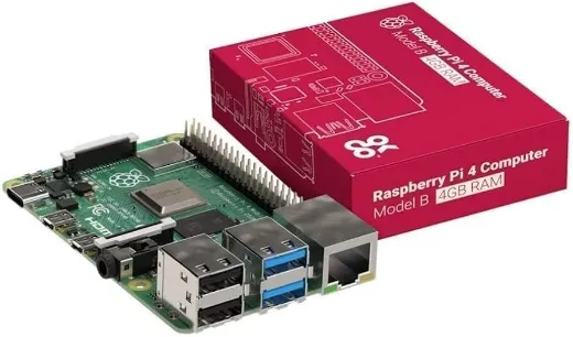 Picture of Raspberry Pi 4 Model B 4GB SBC