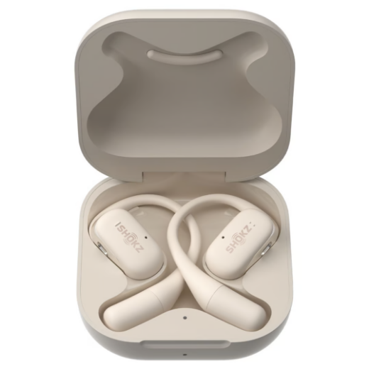 Picture of SHOKZ OpenFit Open Ear True Wireless Beige Earbuds