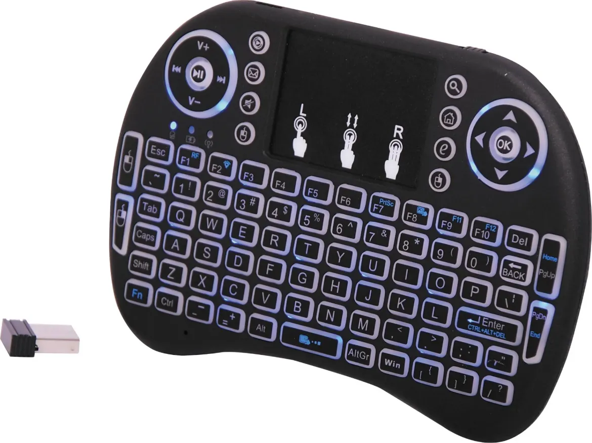 Picture of 2.4GHz Wireless Media Centre Keyboard With Track pad