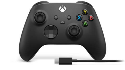 Picture of Xbox Wireless Controller + USB-C Cable