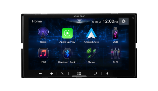 Picture of Alpine iLX-W770A Receiver, 7” Display / Lighting Link / Wireless Apple CarPlay / Wireless Android Auto / FLAC / MP3 / WMA / AAC / Bluetooth