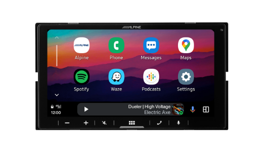 Picture of Alpine iLX-W770A Receiver, 7” Display / Lighting Link / Wireless Apple CarPlay / Wireless Android Auto / FLAC / MP3 / WMA / AAC / Bluetooth