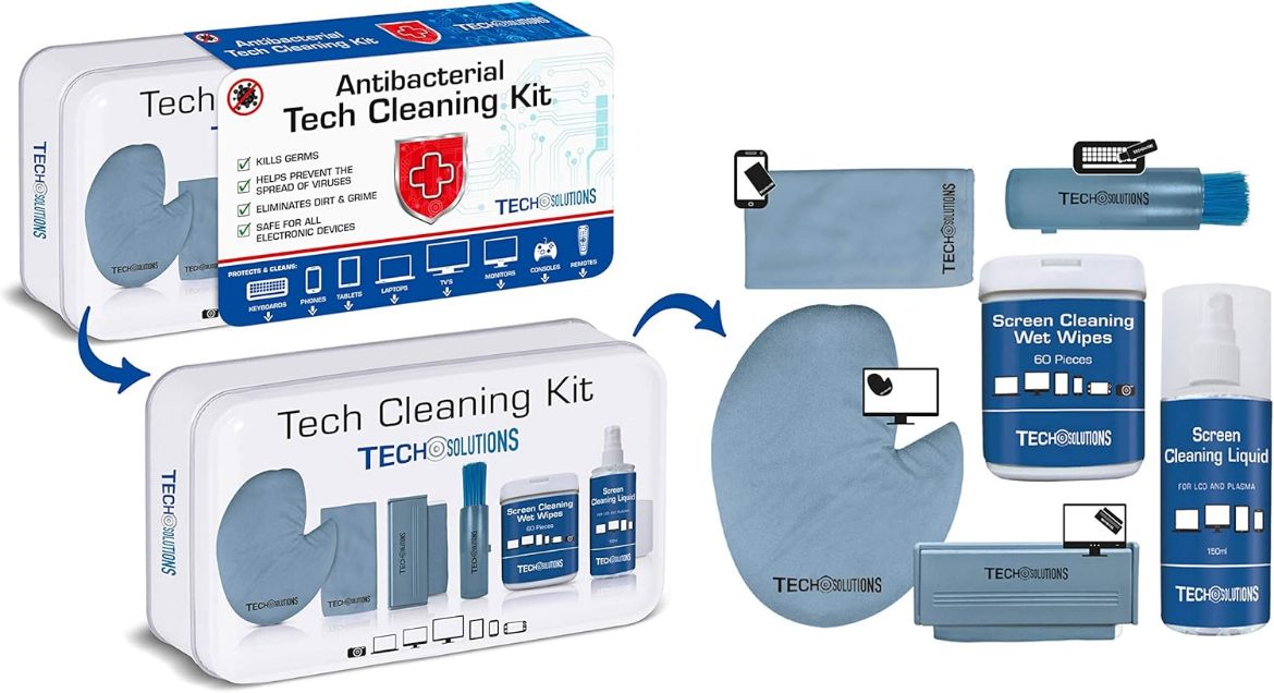 Picture of Tech Solutions Antibacterial Tech Cleaning Kit