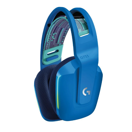 Picture of Logitech G733 LIGHTSPEED Wireless RGB Gaming Headset Blue