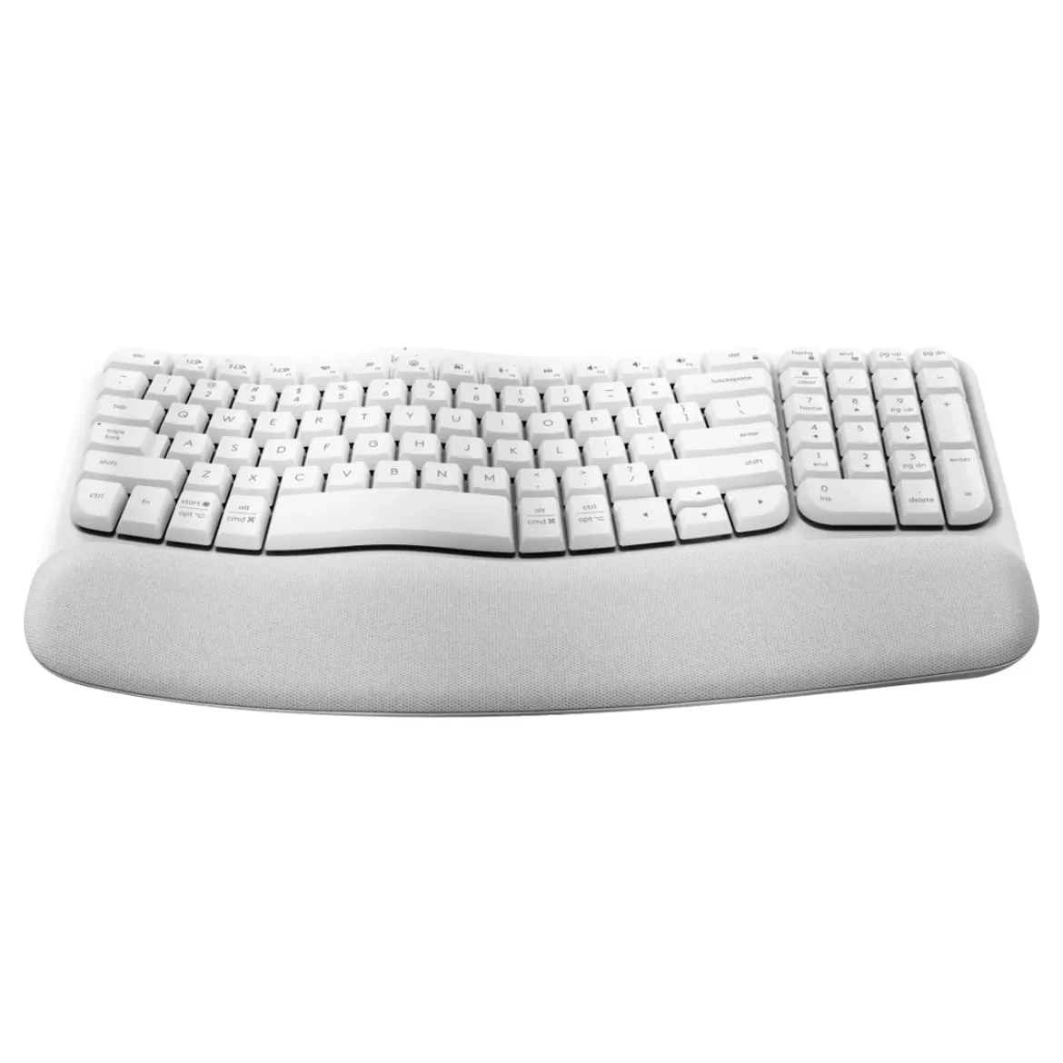 Picture of Logitech Wave Keys Wireless Ergonomic Keyboard - Off White