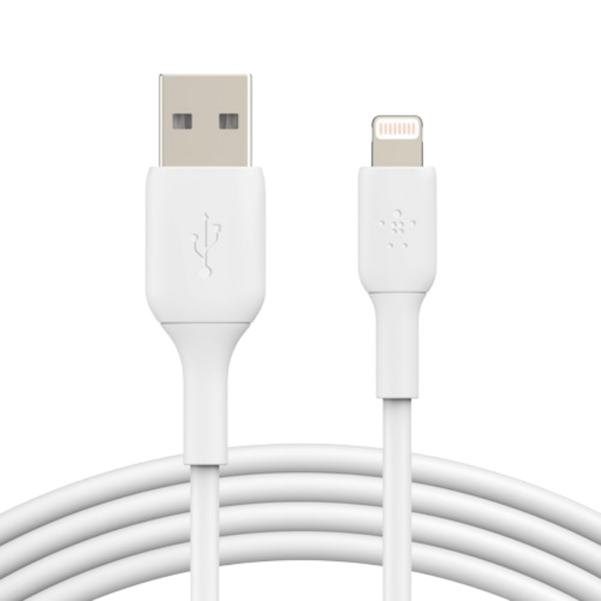 Picture of Belkin BoostCharge Lightning to USB-A Cable (1m/3.3ft) - White