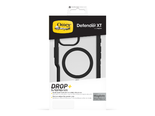 Picture of OtterBox Defender XT Clear - iPhone 16 - Dark Side