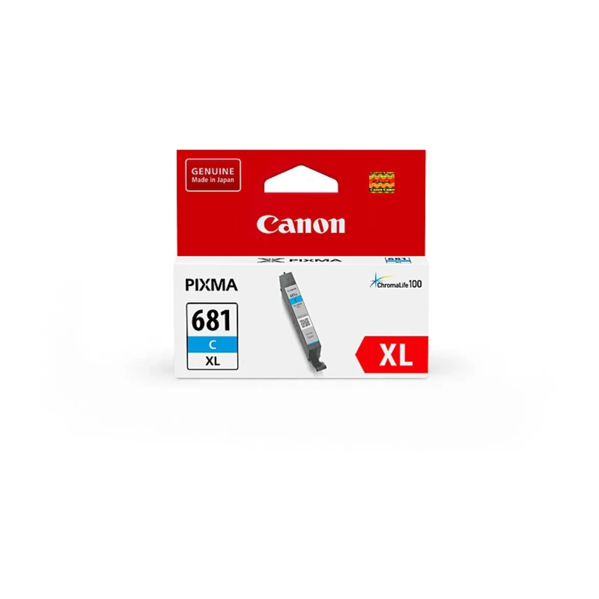 Picture of Canon CI-681XLC Cyan Ink Cartridge