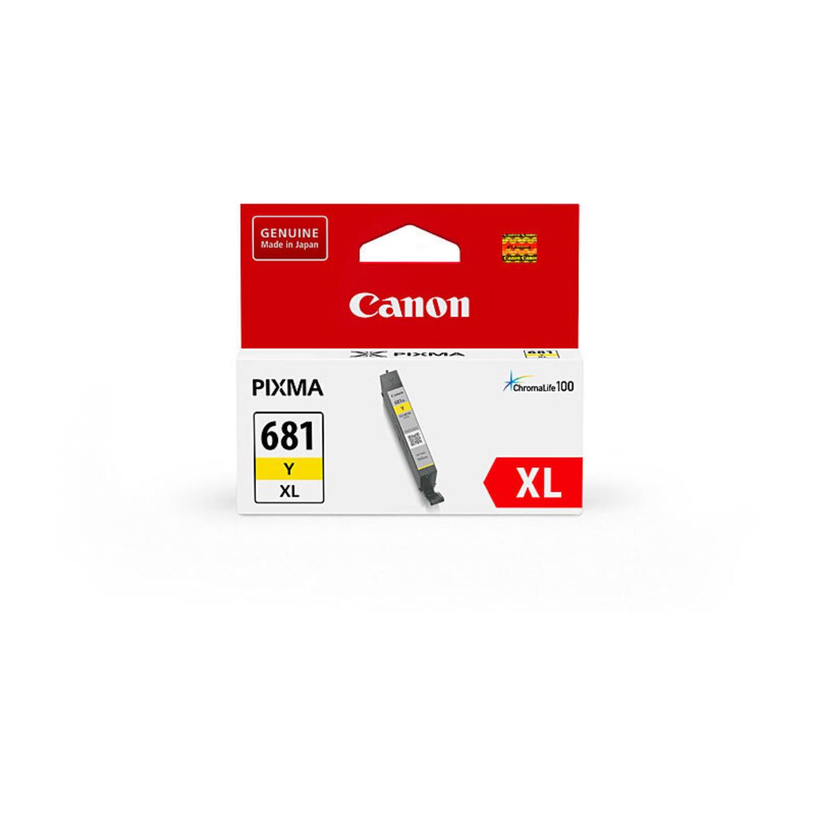 Picture of Canon CI-681XLY Yellow Ink Cartridge