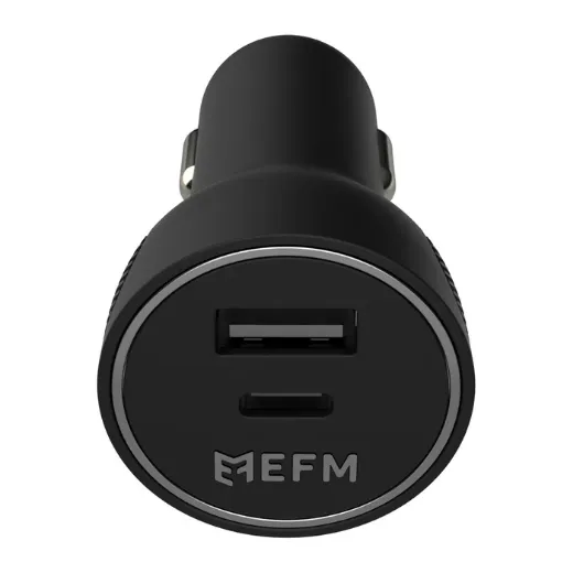 Picture of EFM 48W Dual Port Car Charger with Power Delivery & PPS