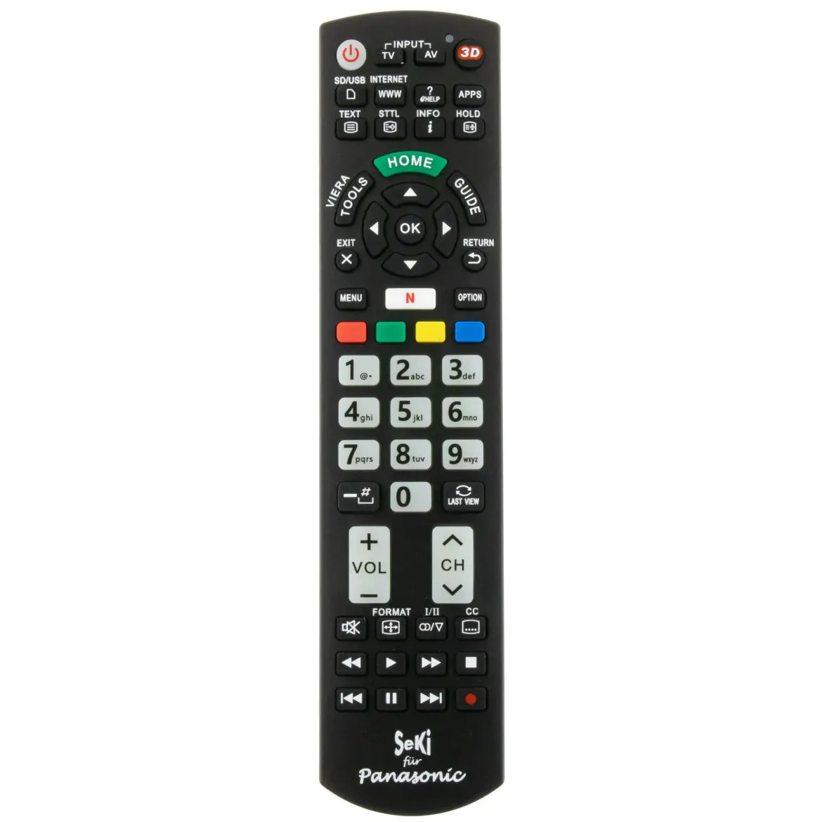 Picture of SeKi Replacement Remote Control for Panasonic TV