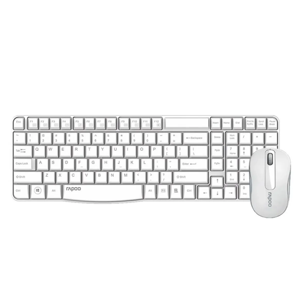 Picture of RAPOO X1800S White Wireless Mouse & Keyboard Combo