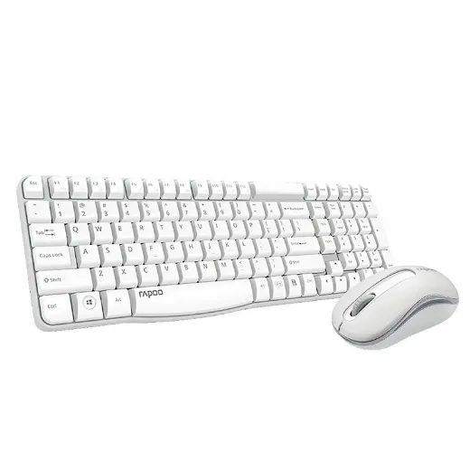 Picture of RAPOO X1800S White Wireless Mouse & Keyboard Combo