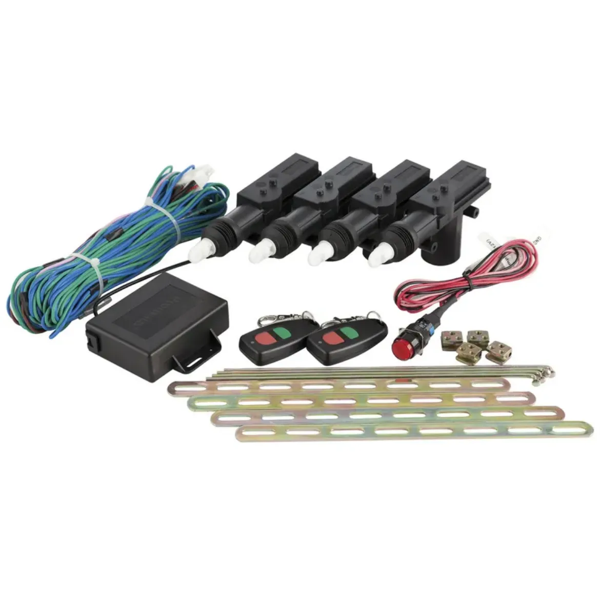 Picture of 4 Door Remote Controlled Central Locking Kit with Kill Switch