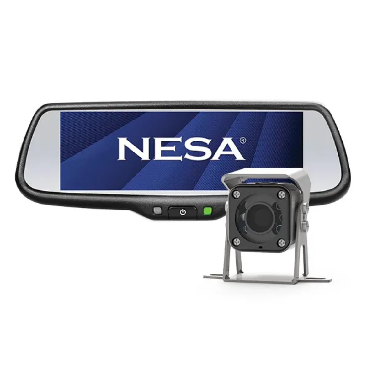 Picture of NESA 7.3” HD Touchscreen Rear View Mirror with Heavy Duty HD Camera Kit