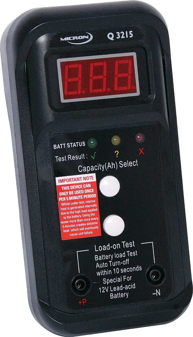 Picture of Micron Q3215 Battery Tester SA 12V 5-80AHR