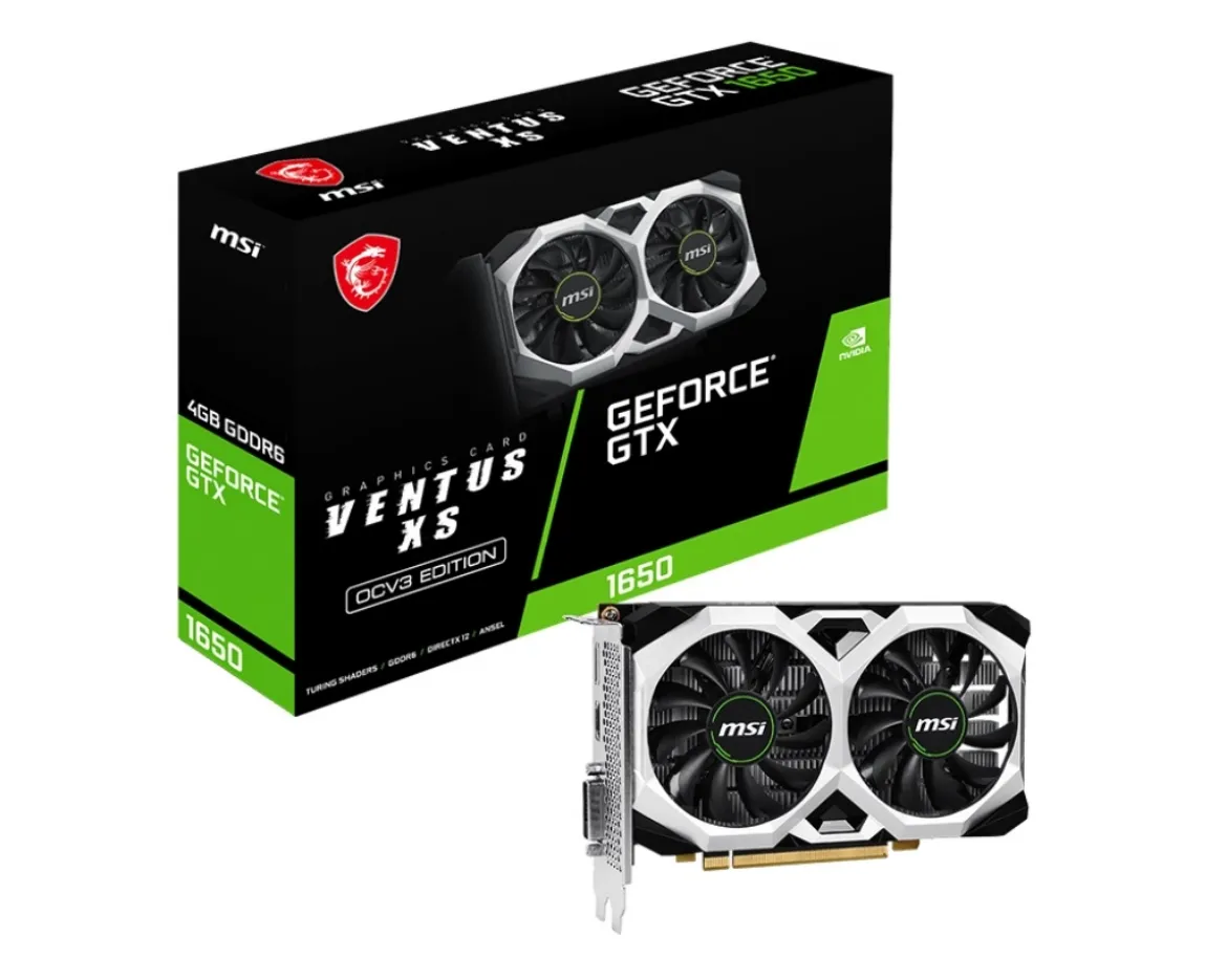 Picture of MSI nVidia GeForce GTX 1650 D6 VENTUS XS OCV3