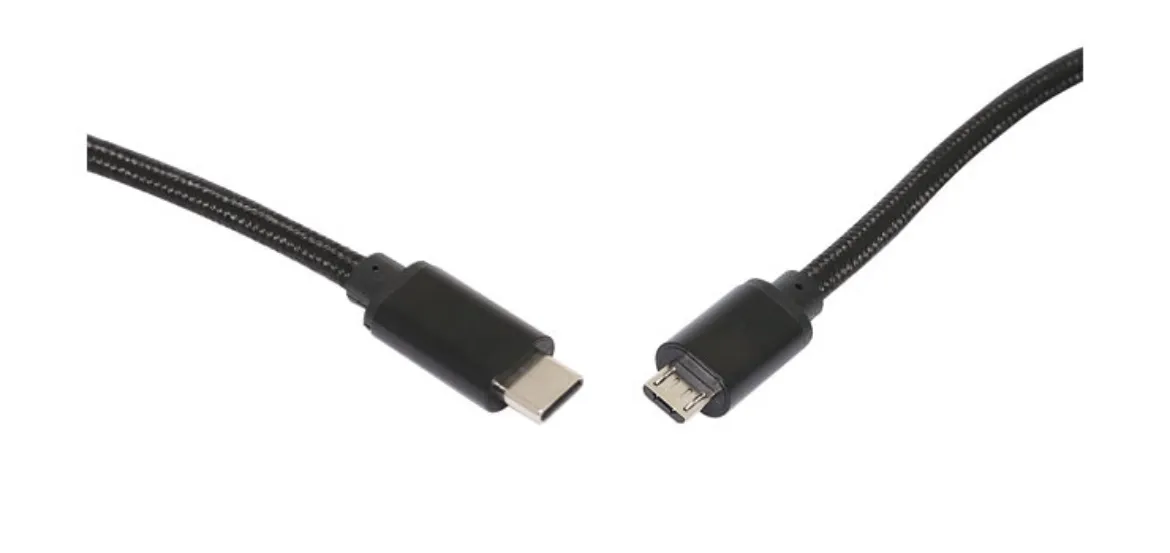 Picture of Dynalink 1m USB Type-C Male To USB Micro-B Male, USB 2.0 Cable