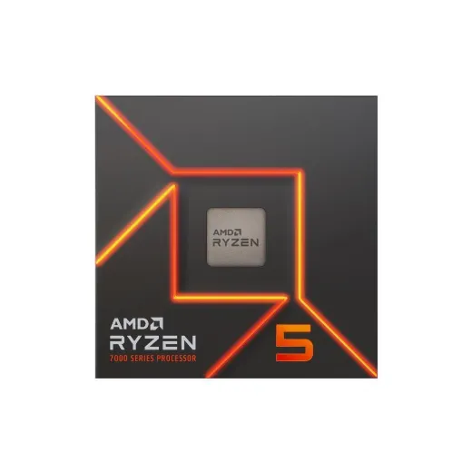 Picture of AMD Ryzen 5 7600 Processor with Wraith Stealth Cooler & Radeon Graphics (6 Cores/12 Threads)