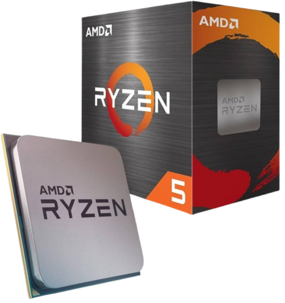 Picture of AMD Ryzen 5 5600 Processor with Wraith Stealth Cooler